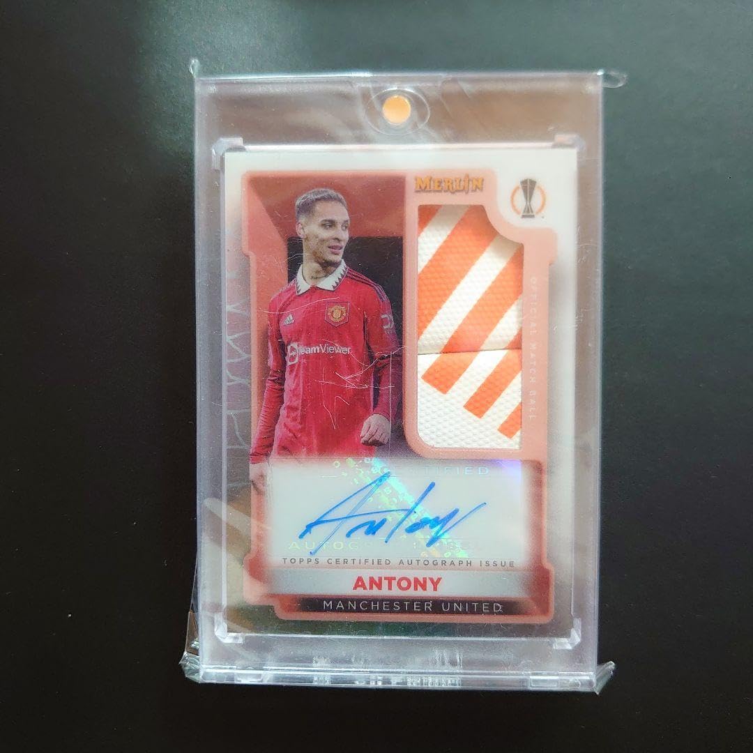 Amazon.co.jp: 2023 Topps Merlin アントニー マッチボール入り直筆 