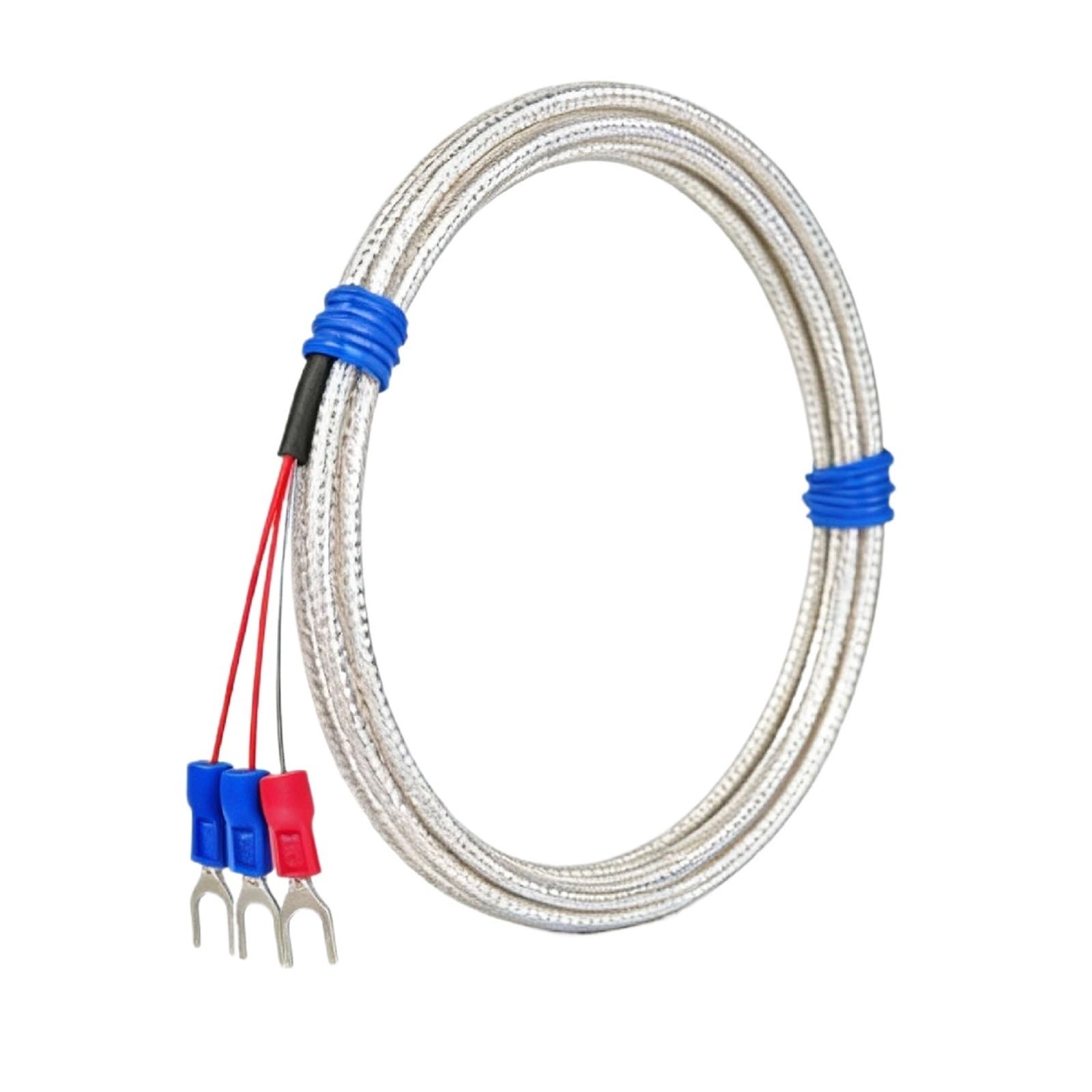 Sensor de temperatura PT100, sonda de montaje en superficie RTD, resistente al agua, resistencia al platino, medición de temperatura Industrial de -50 a 200°C | PT100-A-F-4M
