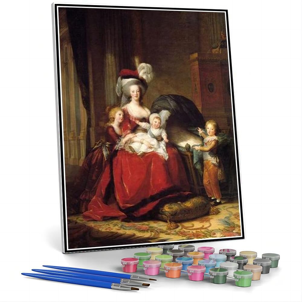 Pittura Numerata Principianti Kit Dipingere Con Numeri Adulti 30x40 Cm
