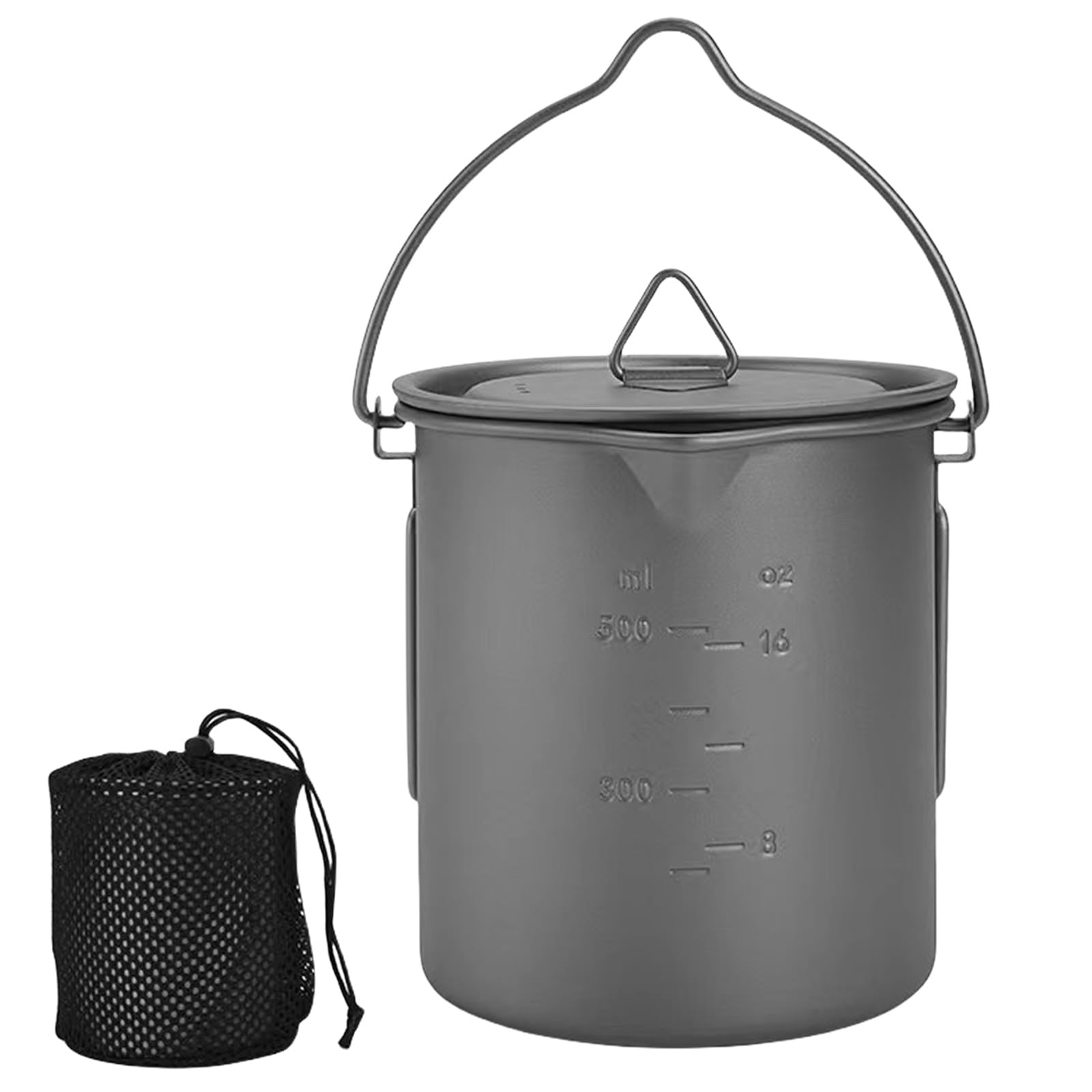 Tasse à café de camping portable avec couvercle pliable pour l'extérieur Tasse à eau Camping Pique-nique Tasse à eau Vaisselle Pique-nique Ustensiles