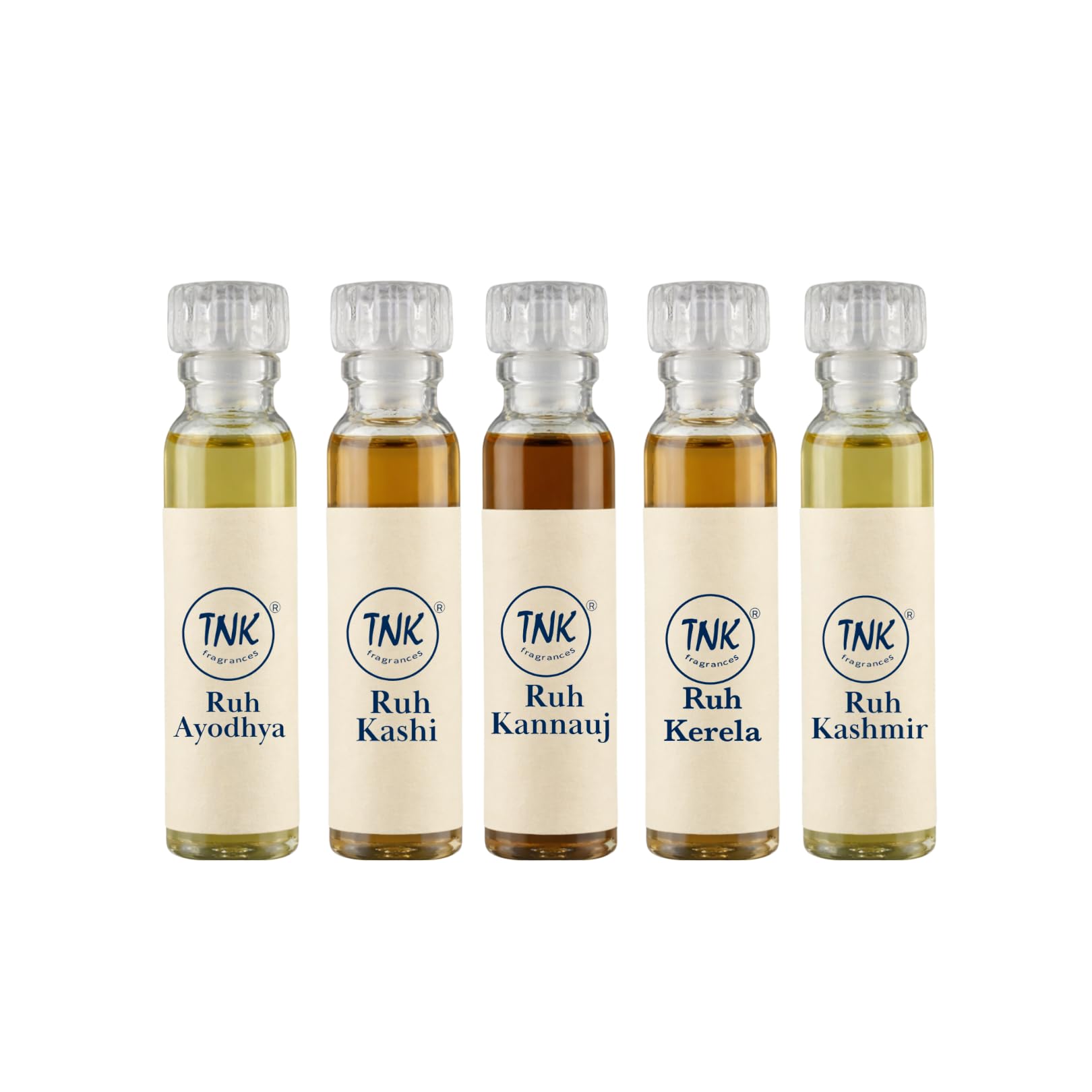 TNK Artisanal Discovery Set | 5 Premium Indian Attar Testers | Fragrance Exploration Collection (1ml x 5)-image-30