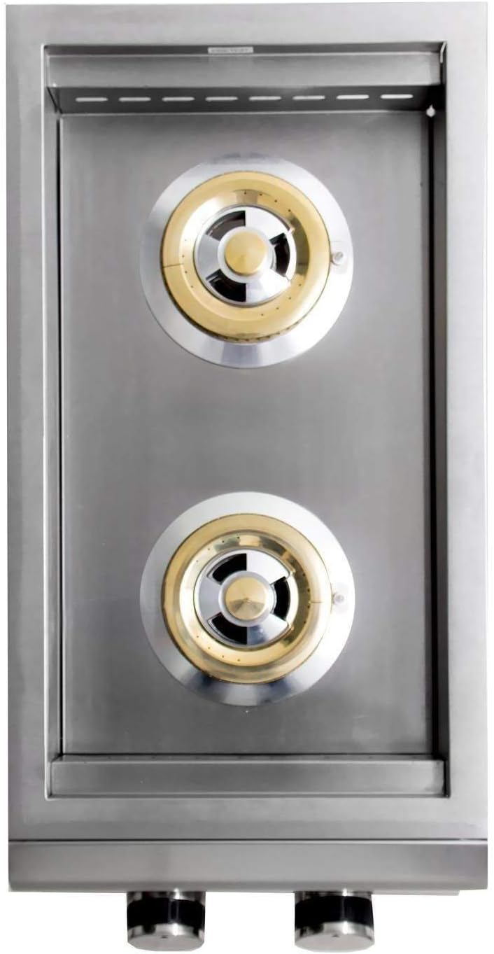 Blaze Built-in LTE Double Side Burner with Lights - Propane