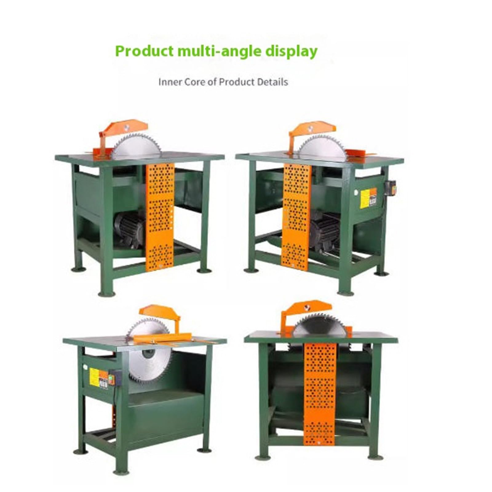 Spaccalegna per legna da ardere Sega da tavolo for uso domestico, sega circolare rurale, piccolo taglio della legna ardere, strumento for il fuoco(M)