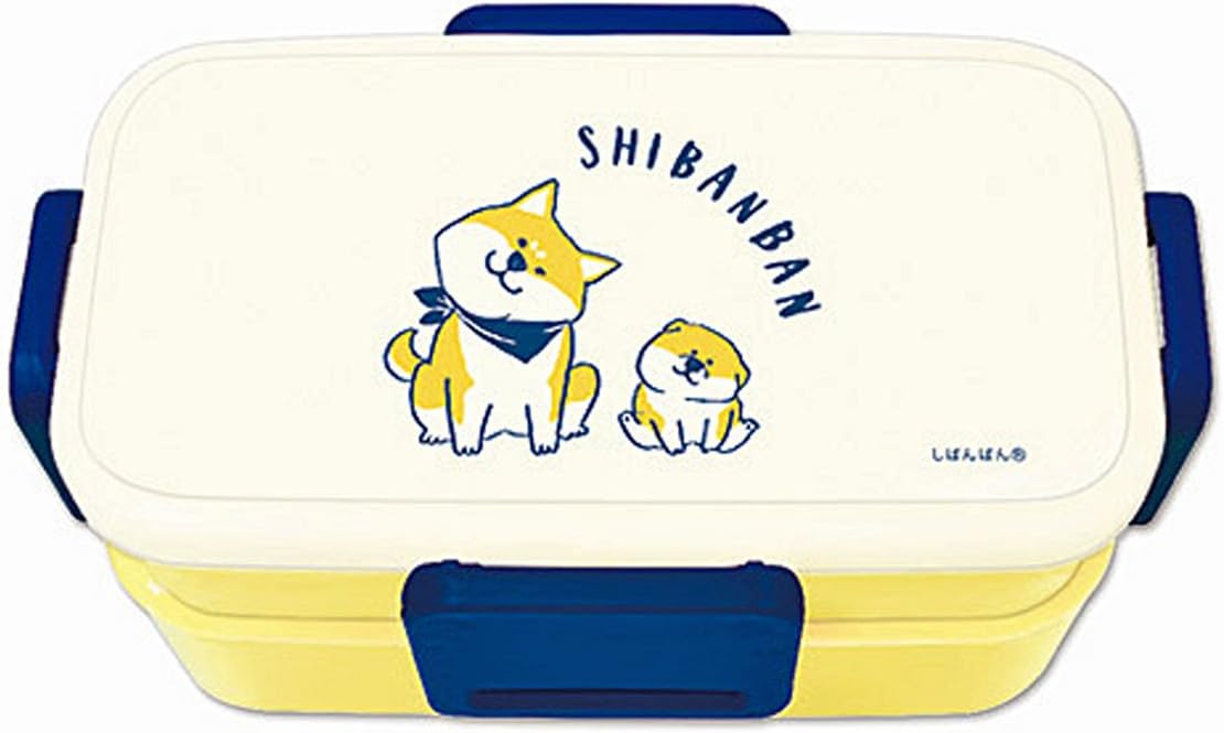 Kawaii Japanese lunch box (Bento Box). SHIBA-INU"SHIBANBAN”.It is popular with Japanese girls, produced by famous Japanese companies.