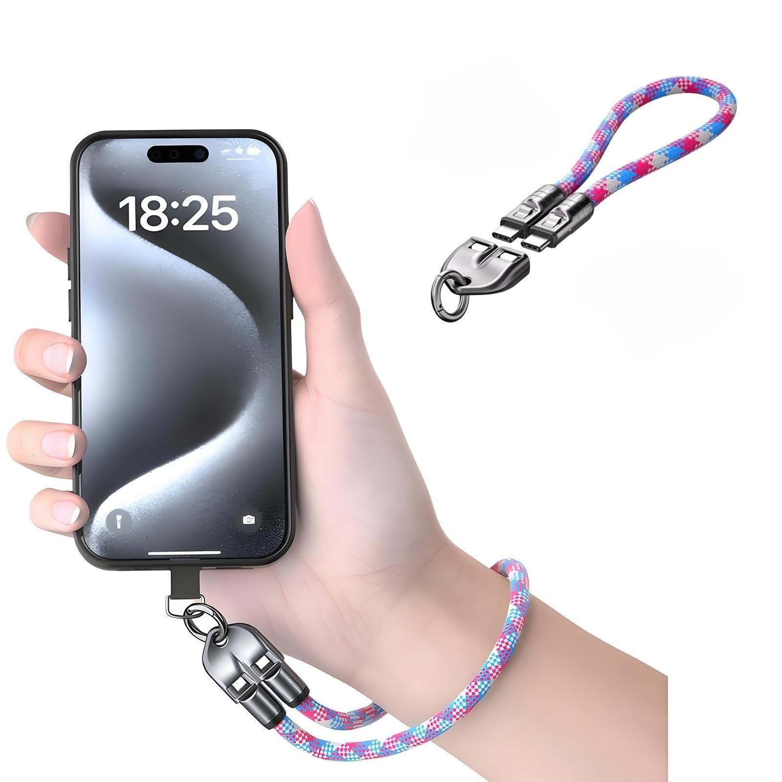 Amazon.com: Cell Phone Lanyard Fast Charging Data Cable,240W
