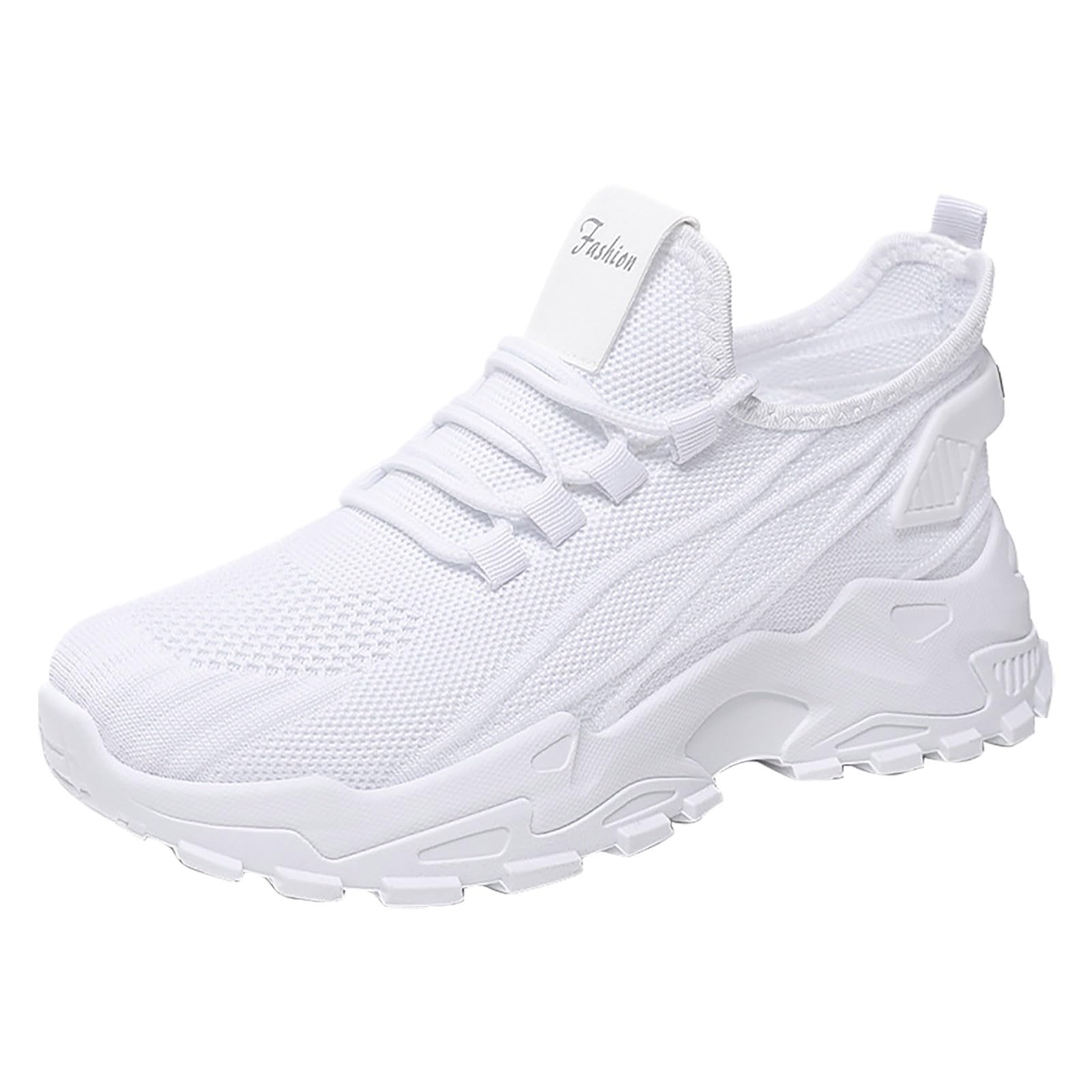 Scarpe per Camminare Donna Eleganti Traspiranti Sneakers Platform Donna | Scarpe Ginnastica in Pelle Sintetica per Passeggiata Invernale Calzature Fitness Concezione Ergonomica Suola Spessa