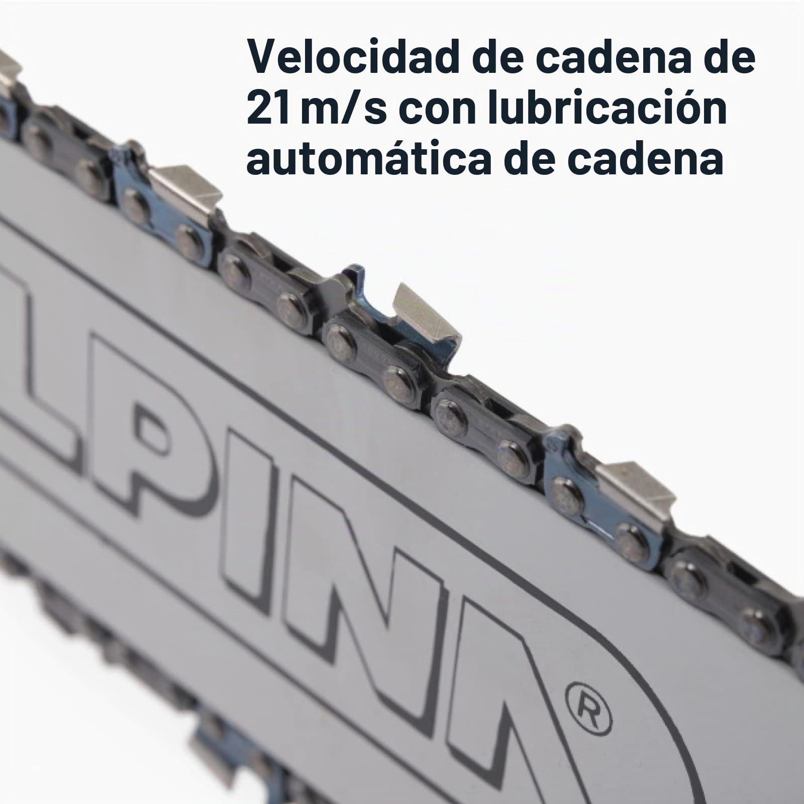 Alpina ACS 50 – Motosierra de gasolina con espada de 50 cm