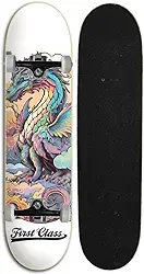 Skate completo semi profissional First Class - Dragão
