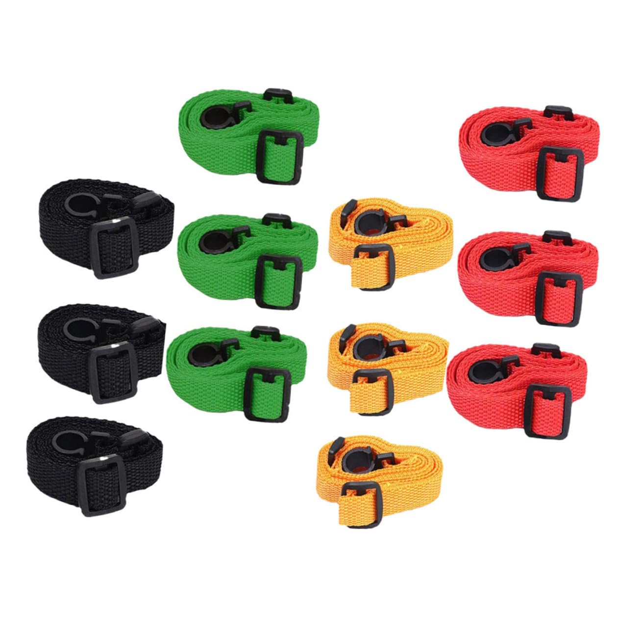 BESPORTBLE 12pcs Durable Ukulele Strap Carrying Belt for Music Instruments Accessory for Ukulele Performers Selection Random Color