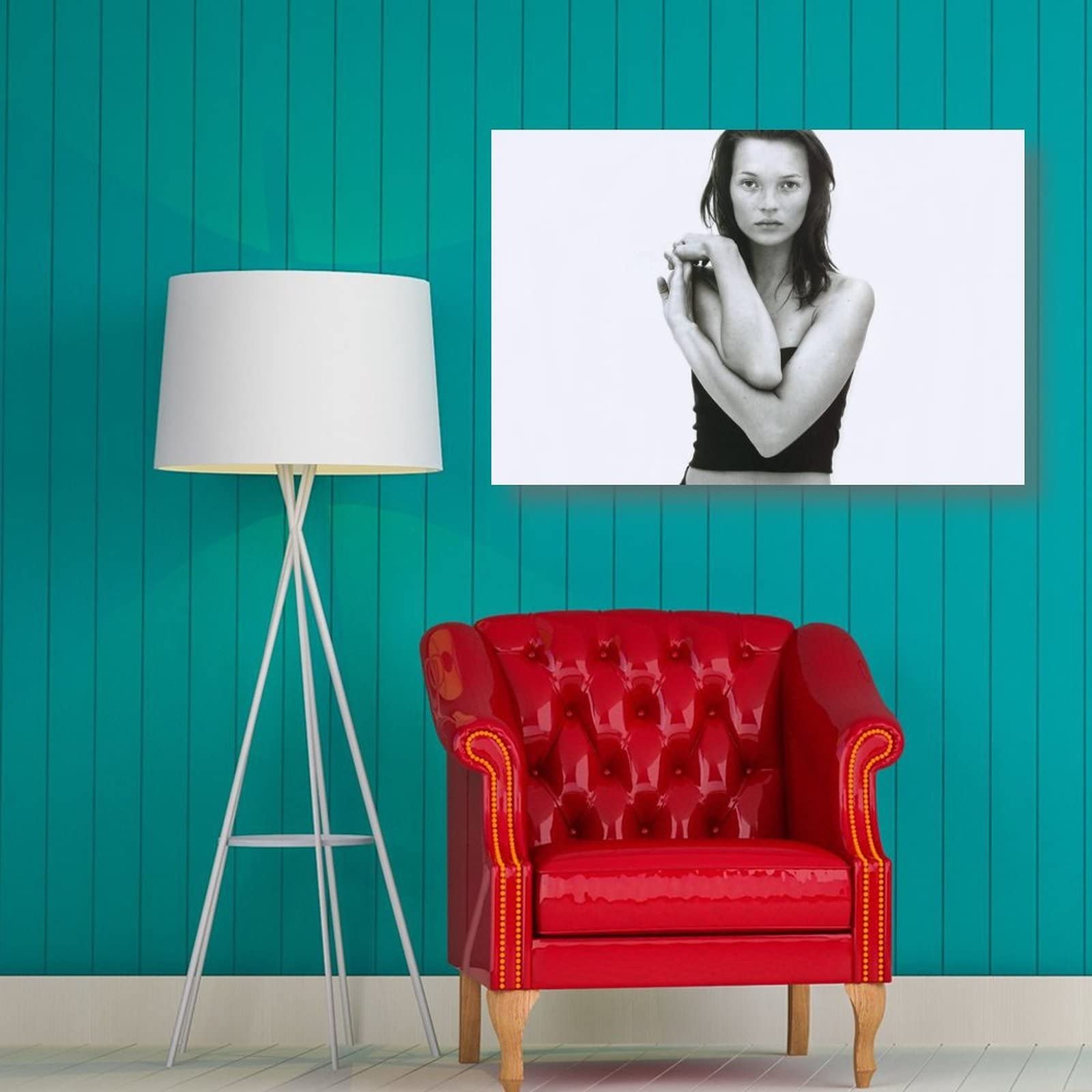 Amazon.co.jp: ケイト・モス Kate Moss Beauty スーパーモデル 絵画
