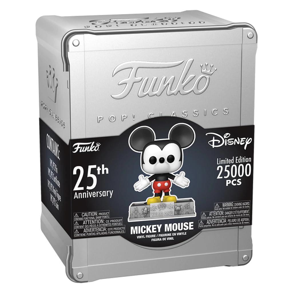 Amazon.com: Pop! Vinyl: Mickey Mouse Funko 25th Anniversary