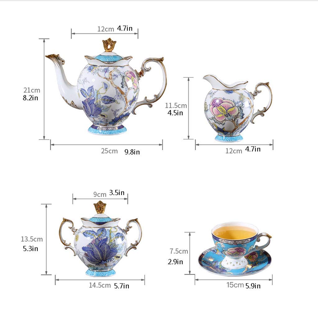 Filiżanka do kawy filiżanka do kawy i spodek zestaw porcelana kostna domowy kwiat filiżanka do herbaty pudełko na prezent ceramiczny zestaw do popołudniowej herbaty filiżanki do herbaty i