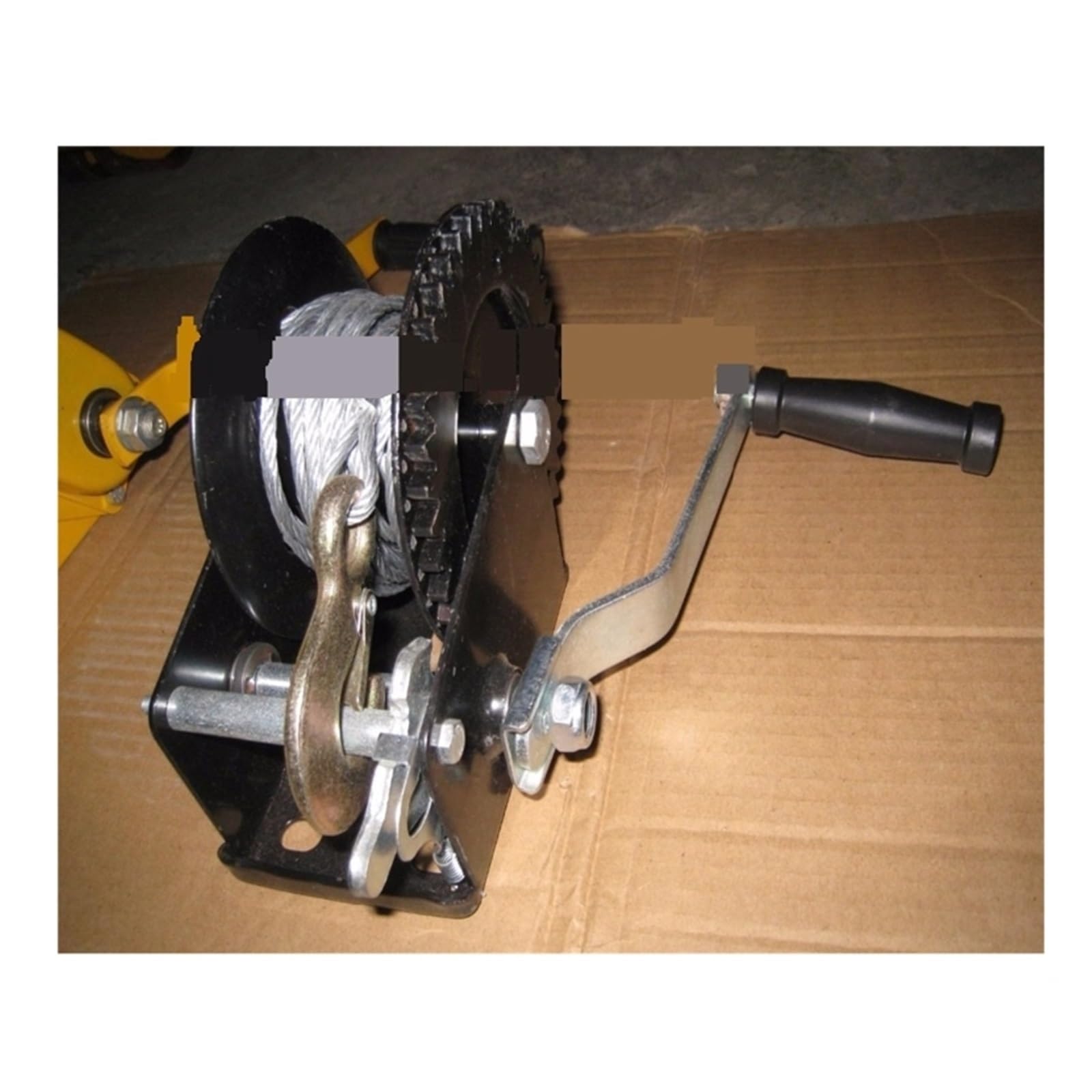 Verricello a mano Verricello Manuale Automatico For Camion Verricello For Barche Da 500lbX8M--800lbX10M Con Fune E Gancio, Strumento Di Riparazione Pneumatici For Estrattore Manuale Per il traino di r