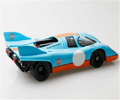 Miniatura 6 de Modelo de vehículo de resina para Porsche 917 1 18 aleación Le Mans Rally modelo adulto estático colección clásica exhibición decoración festiva
