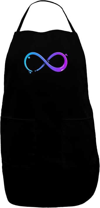 TOOLOUD Painted Infinity Dark Adult Apron