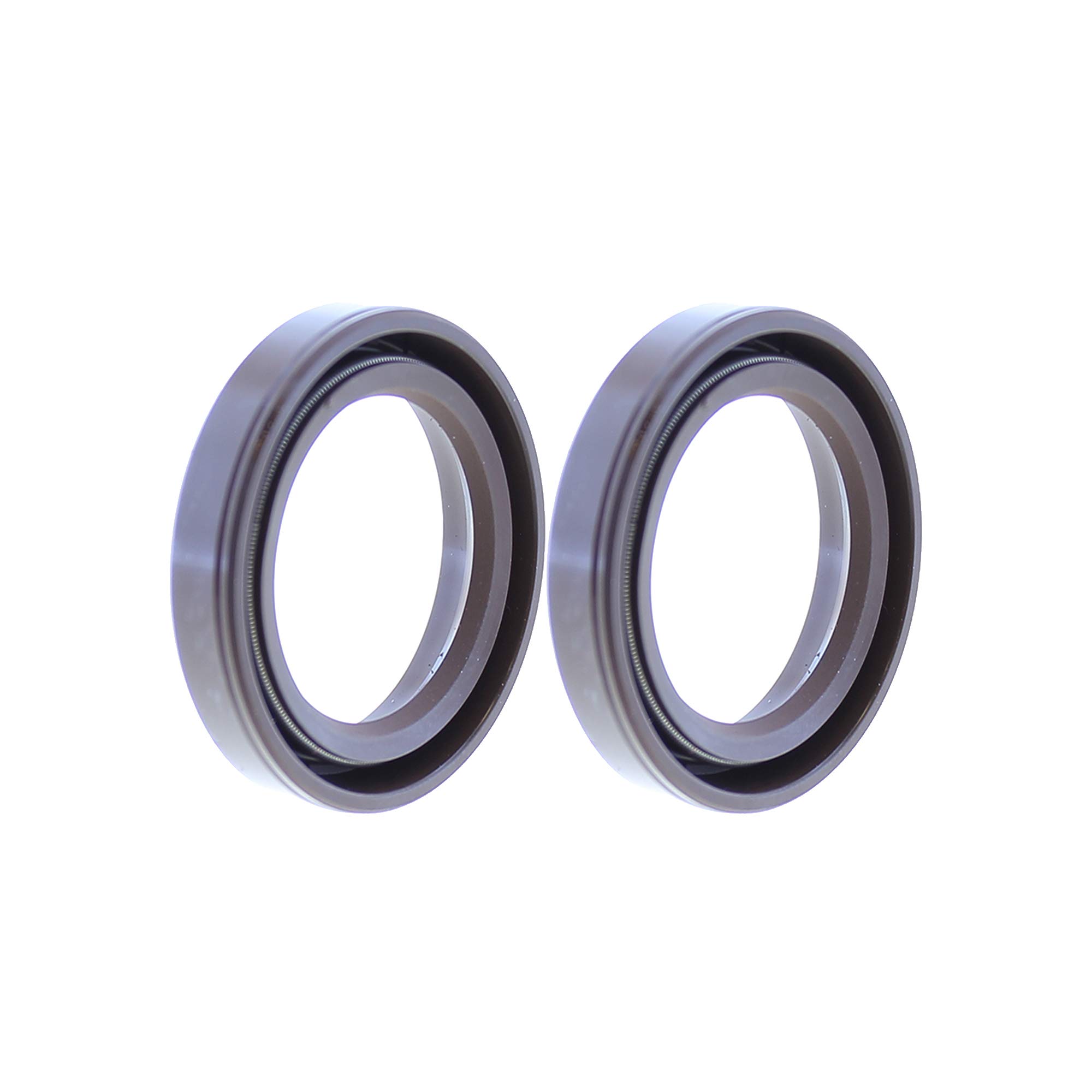 Rotary Shaft SC Oil Seal 22x32x7 FPM Single Lip with Garter Spring [Set of 2]