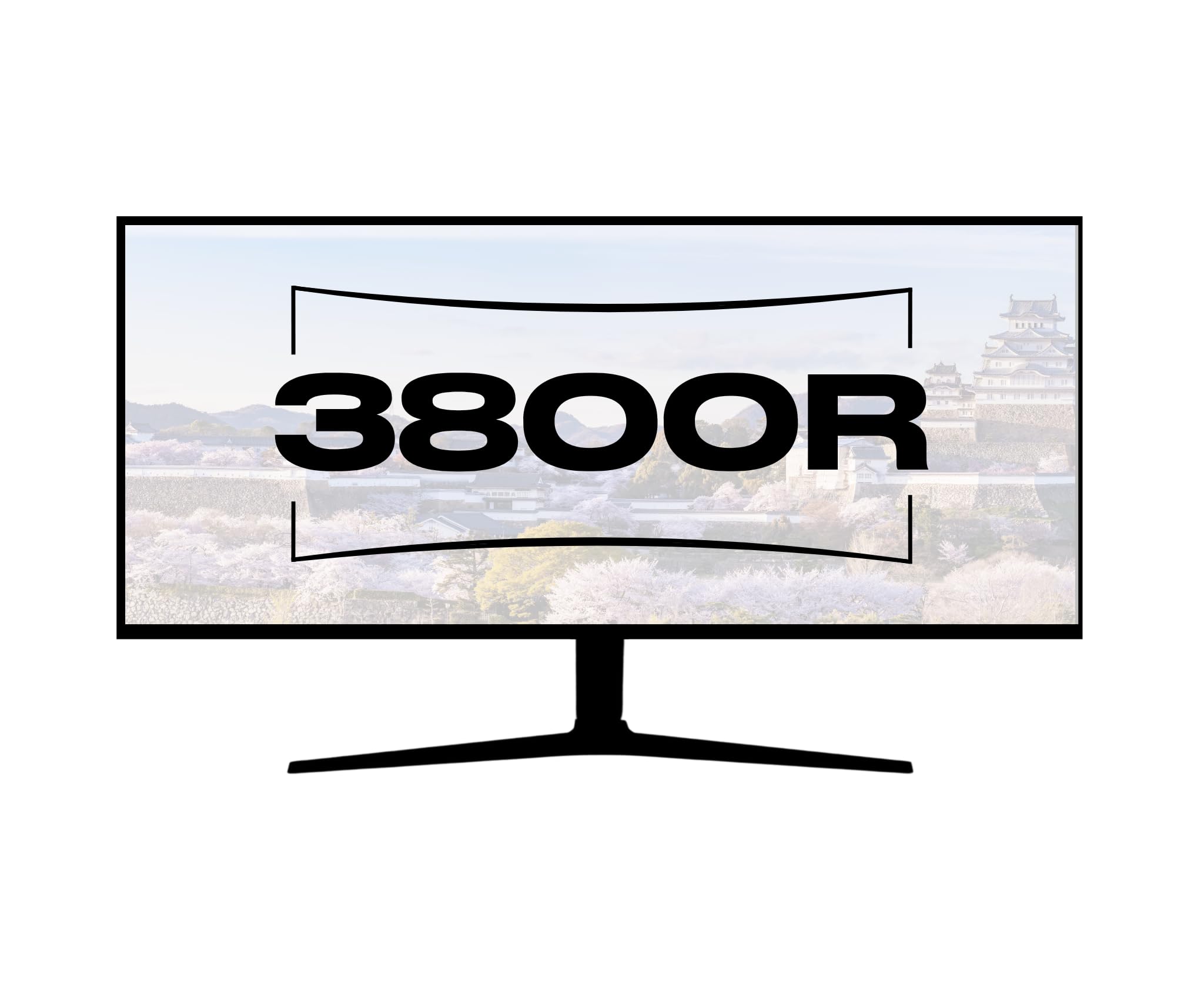 JapanNext Monitor Curvo Blanco 34" IPS UWQHD (3440x1440) | HDR & KVM | Carga vía USB-C (65W) Altura Ajustable Altavoces Integrados | G-Sync/FreeSync | JN-IPS34Q-HC6-W