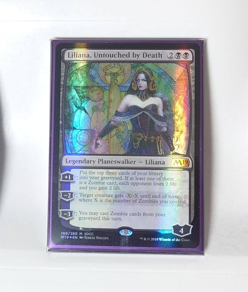 Amazon.co.jp: MTG 死が触れぬ者、リリアナ/Liliana, Untouched by