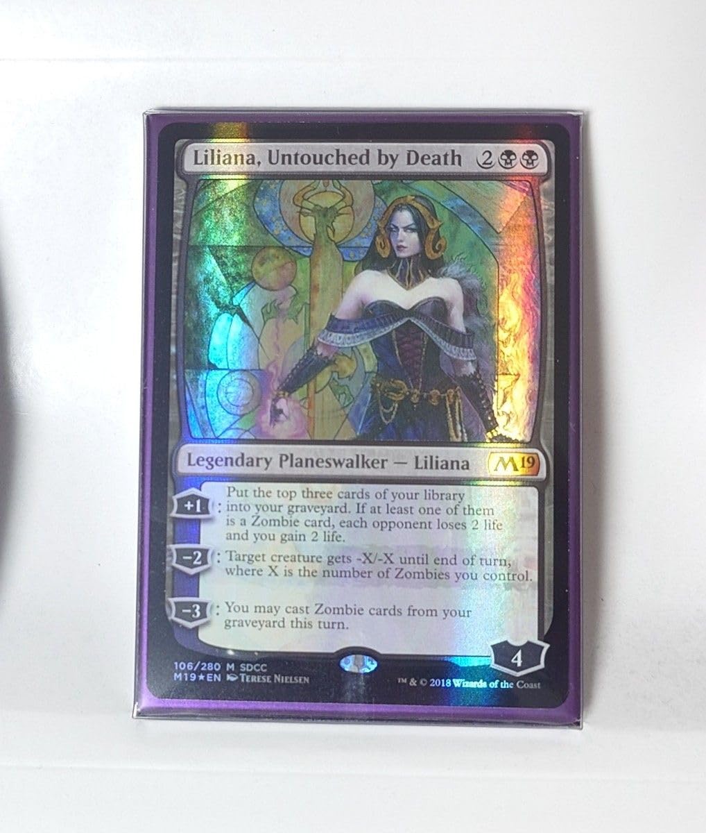 SDCC 死が触れぬ者、リリアナ 英FOIL1枚 EX+](FOIL)(2018)死