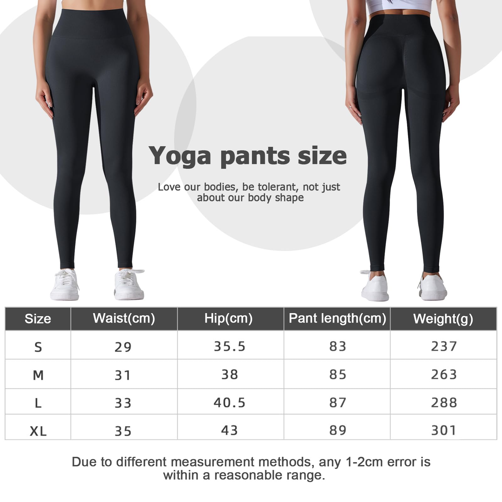 Damskie spodnie do jogi, legginsy sportowe typu push up, legginsy damskie sportowe, spodnie z wysokim stanem krój booty scrunch, bezszwowe legginsy treningowe, legginsy kompresyjne fitness