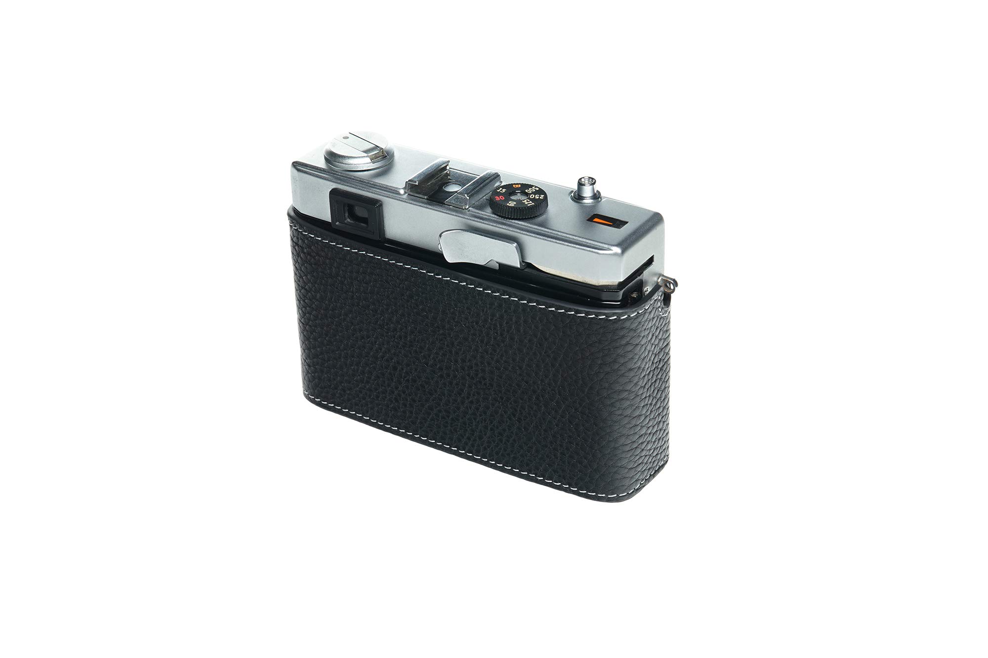 Olympus 35 RC フィルムカメラ レザーケース付き Amazon.com : Handmade Genuine Real Leather Half Camera Case Bag