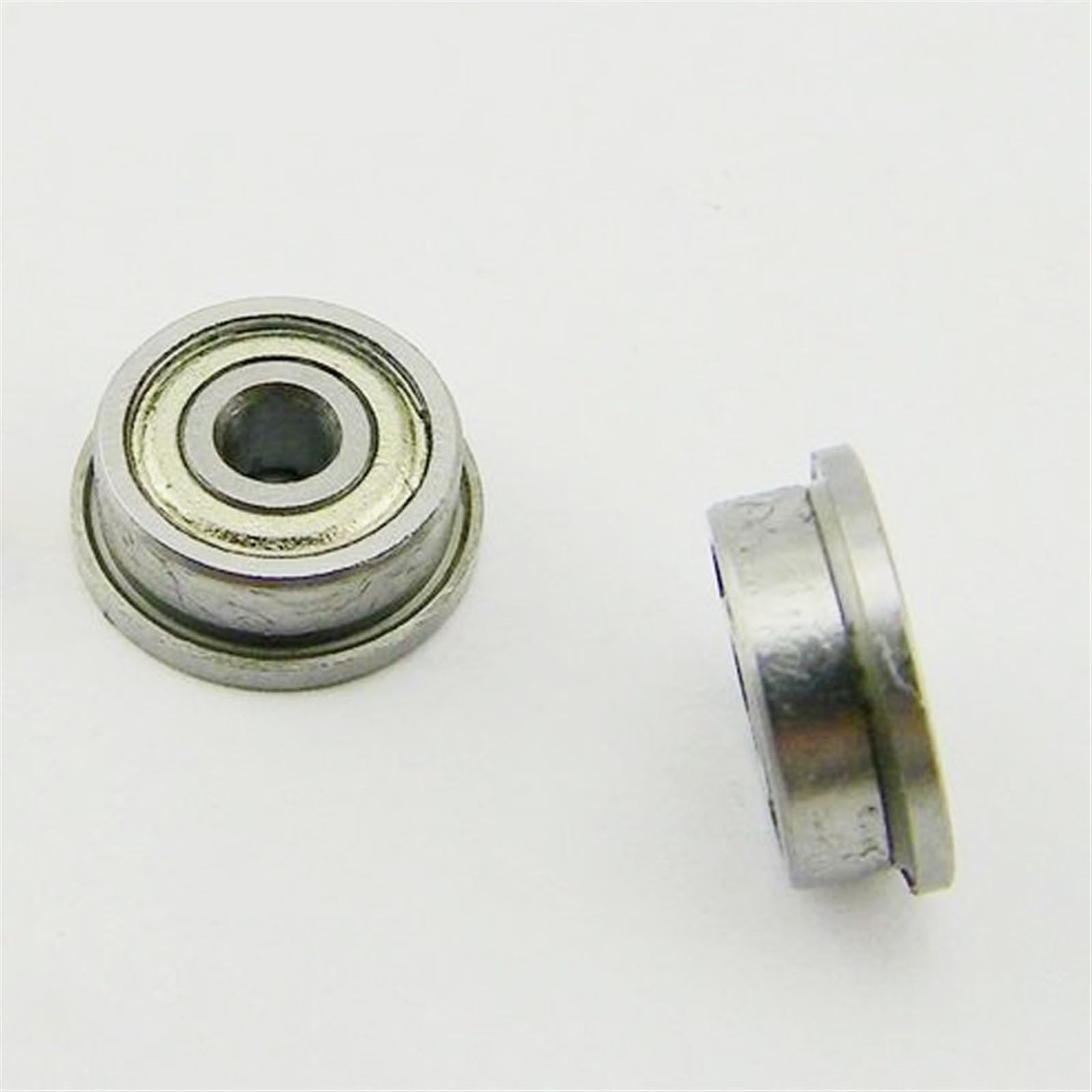 QRJAZHNTP 10pcs F6902 F6902ZZ F6902Z F61902-2Z 15x28x7 Flange Bearing Miniature Deep Groove Ball Bearing Shielded Ball Bearings