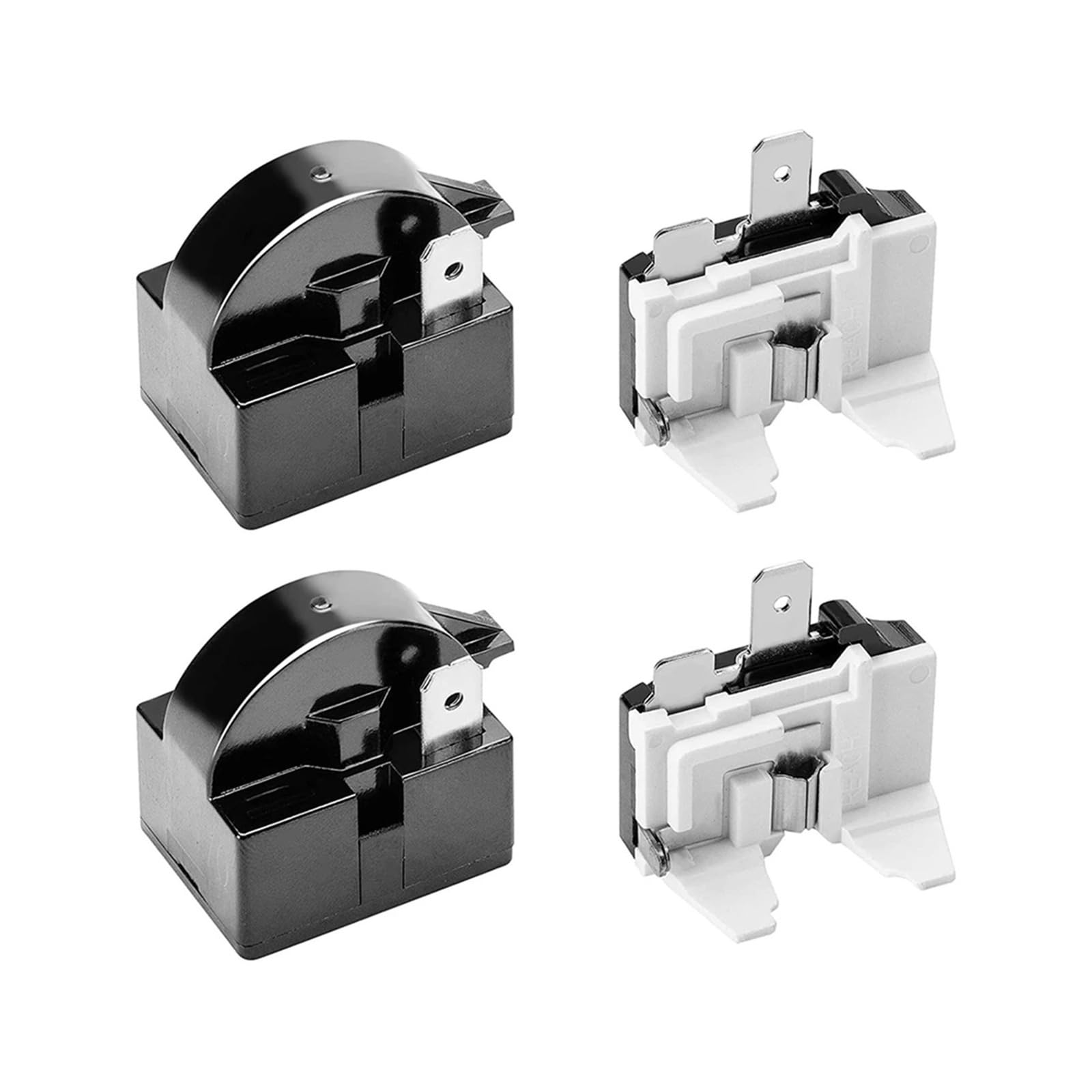Relé De Arranque PTC For Refrigerador Y Protector Sobrecarga, A99G-8X QP2-4.7 6750C-0005P Piezas Repuesto 1 Pin, Accesorios Profesionales Mantenimiento Eléctrico For Compresores
