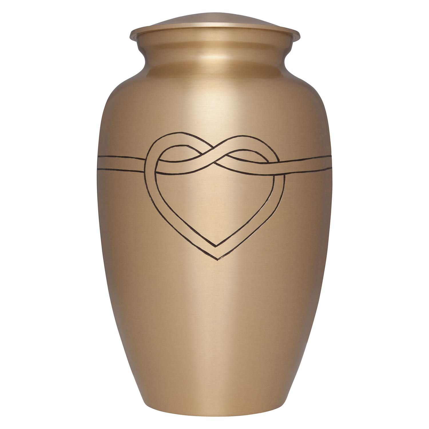 Buy Cremation Urn Hugging Heart Funeral Urn for Human Ashes Large