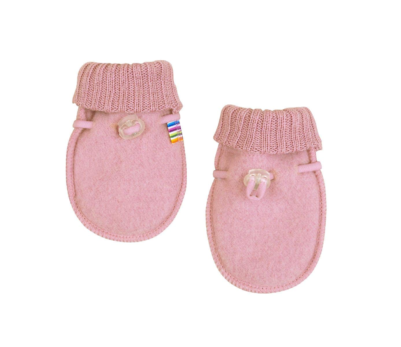 Joha 100% Wool Mittens - Pink - 80