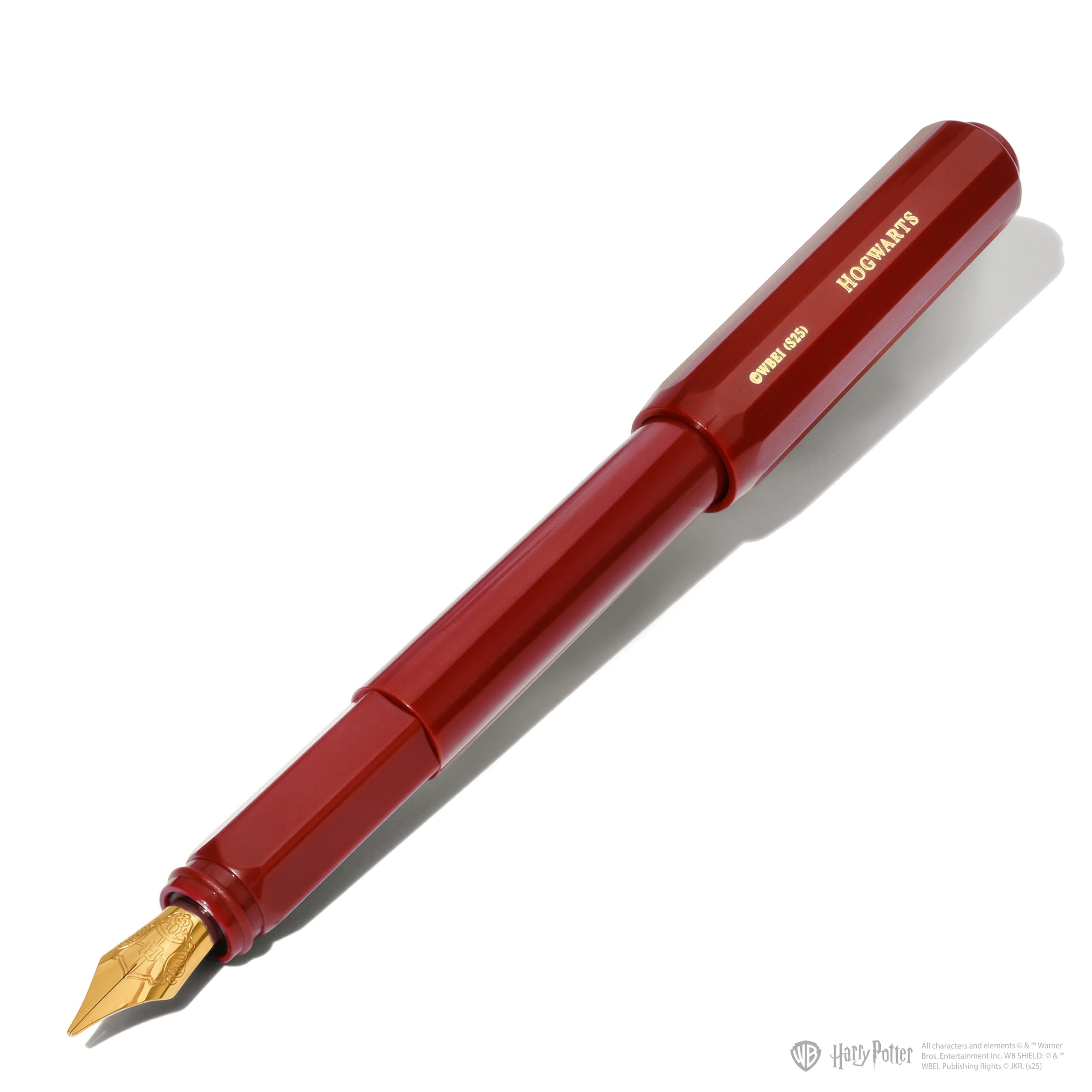 Ferris Wheel Press, Warner Bros, licenza ufficiale, Harry Potter, Set Penna Carosello & Inchiostro 10 ml, Casa Grifondoro, Punta in Acciaio No.5 Banchettata in Oro