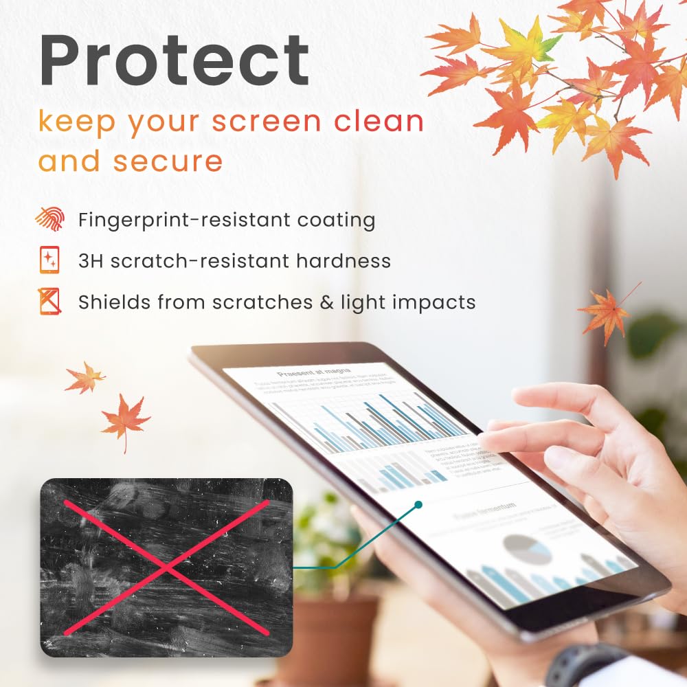 BELLEMOND Pellicola Protettiva Magnetica Kent per iPad Air 13" (M3/M2) Opaca Rimovibile Riutilizzabile