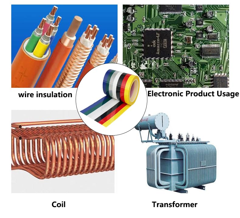 Image of Autoclave Tape Instruments Identification 12 Rolls of Tape for Instruments Identification 6 Multi-Colored Electrical Tape Autoclavable 270 Fahrenheit