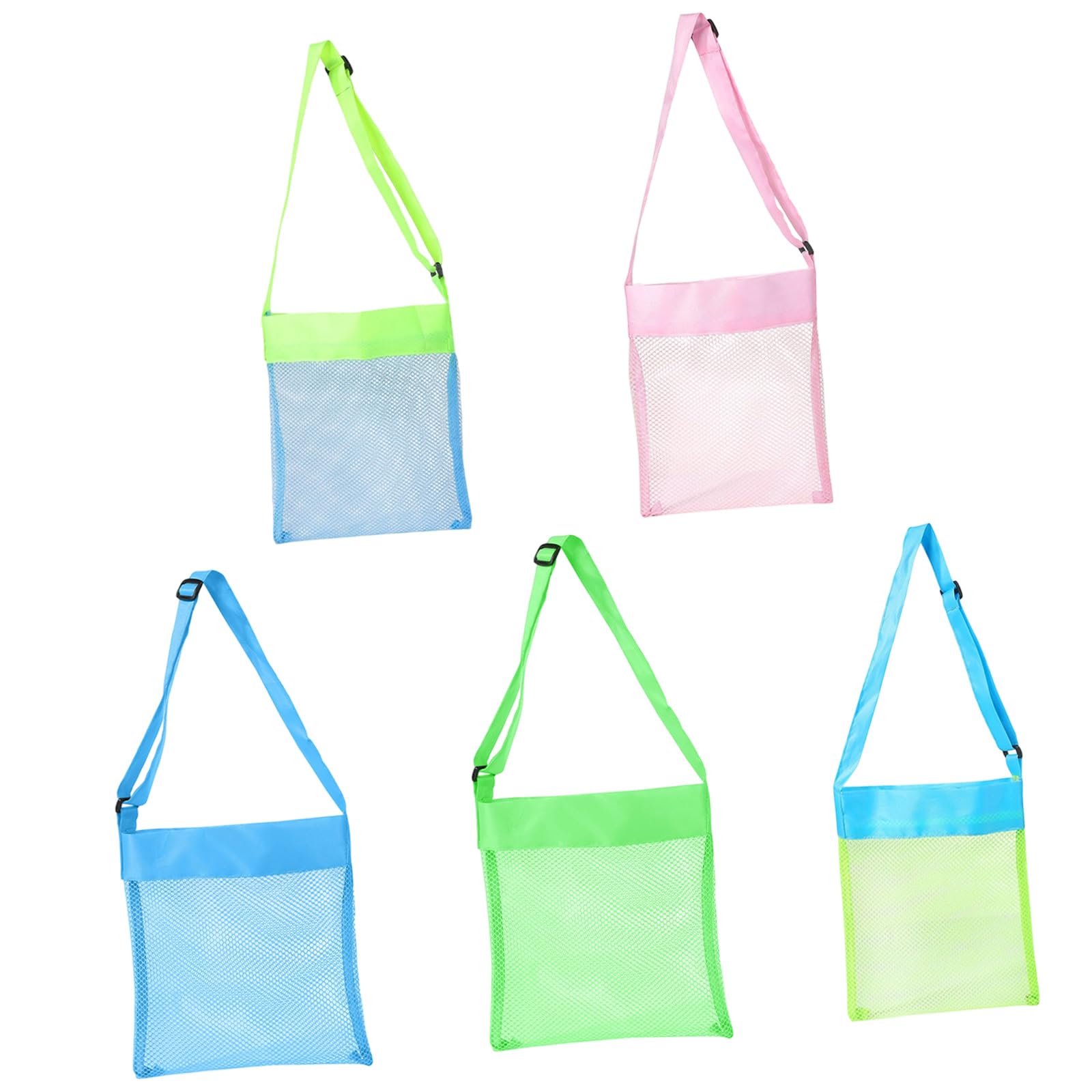 Msioytog B Spacious Meshes Storage Ags Meshes Toy Carrying Ags Designed For Easy Cleaning And Hassle Release Toy Transportation Each Gear Ag