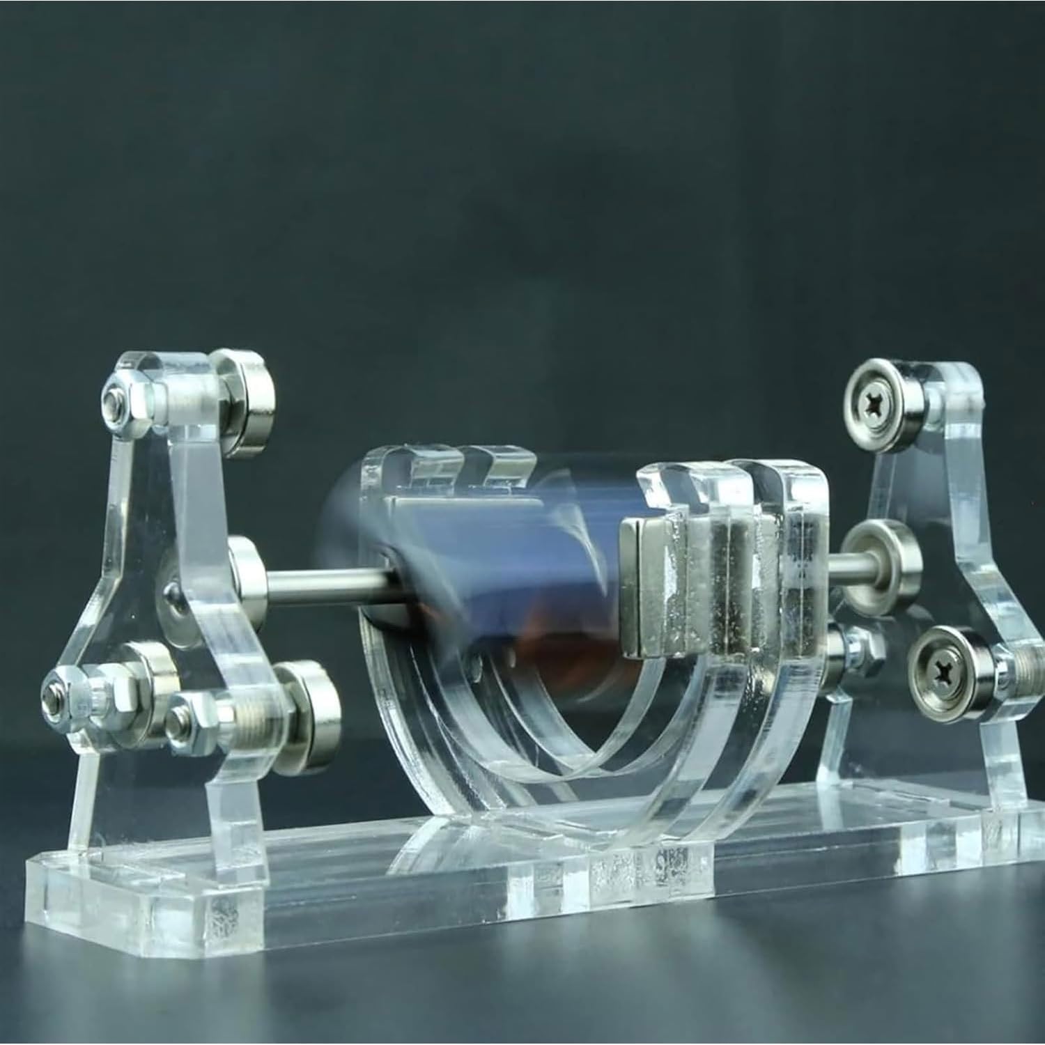 Modello di Motore Solare a levitazione Magnetica Fai-da-Te, Acrilico Alimentato a Luce