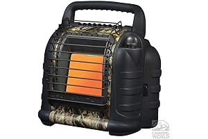 Mr. Heater MH12B Hunting Buddy Space Heater, Regular, Camouflage