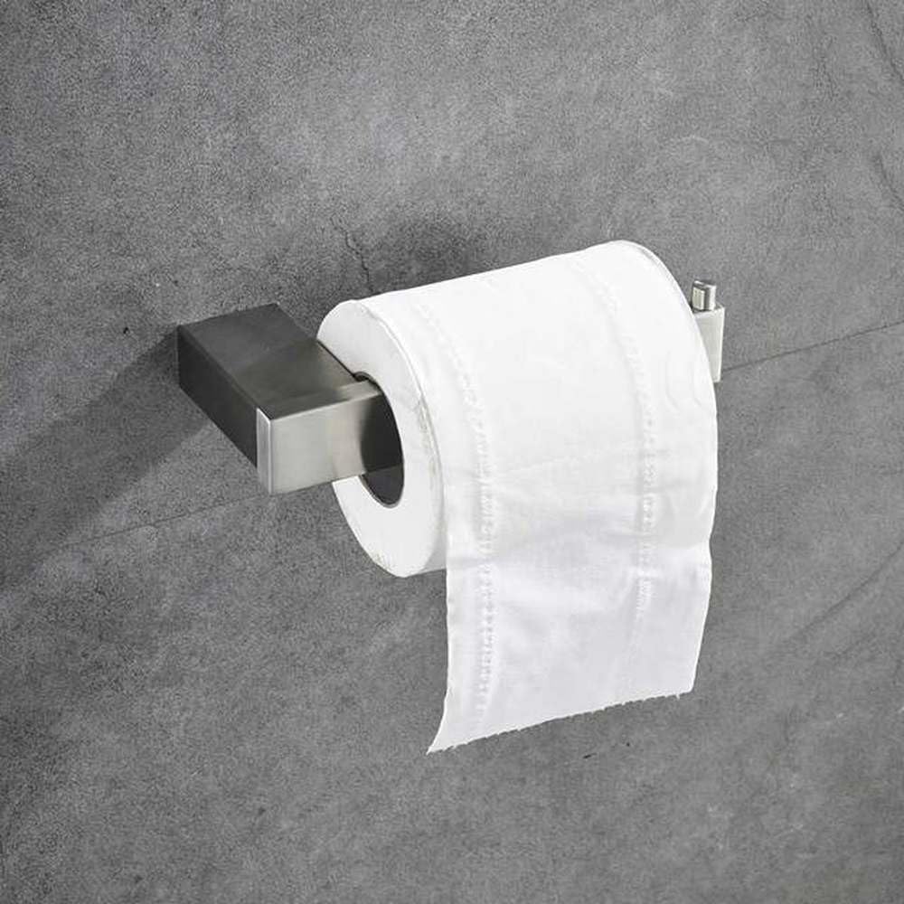 Porte-brosse à dents et accessoires de salle de bain nickel brossé SUS 304