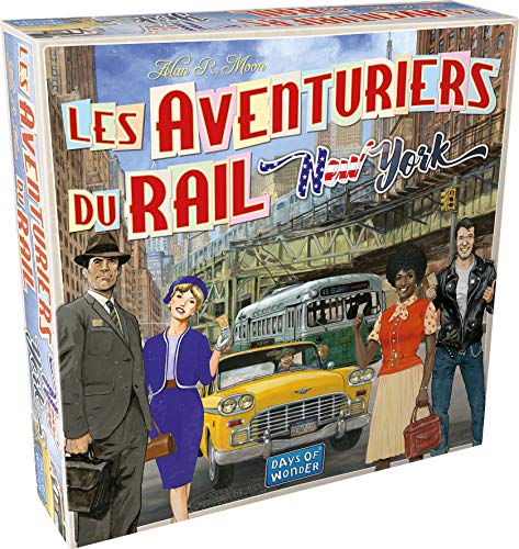 Days Of Wonder - Les aventuriers du rail - New York - 0824968200605