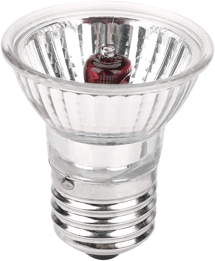 Reptile Heating Light Bulb Durable and Anti-aging UVA UVB Sunlight Lamp for Turtles, Snakes, Lizards, Spiders, 1Pc (70W)