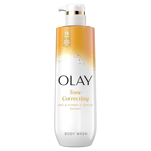 Olay Body Wash for Women Tone Brightening Exfoliation