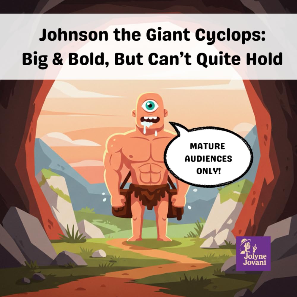 Johnson the Giant Cyclops: Big & Bold, But Can't Quite Hold (Adult Parody Books & Funny Gag Gifts Collection)