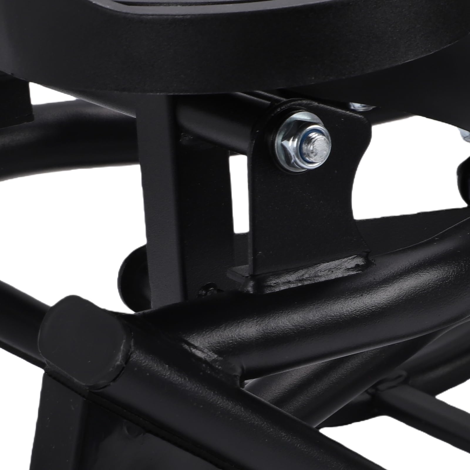 POENVFPO Stepper per Scale con Fasce di Resistenza, Macchina per il Fitness Silenziosa con Display HD con Tracciamento, Nero