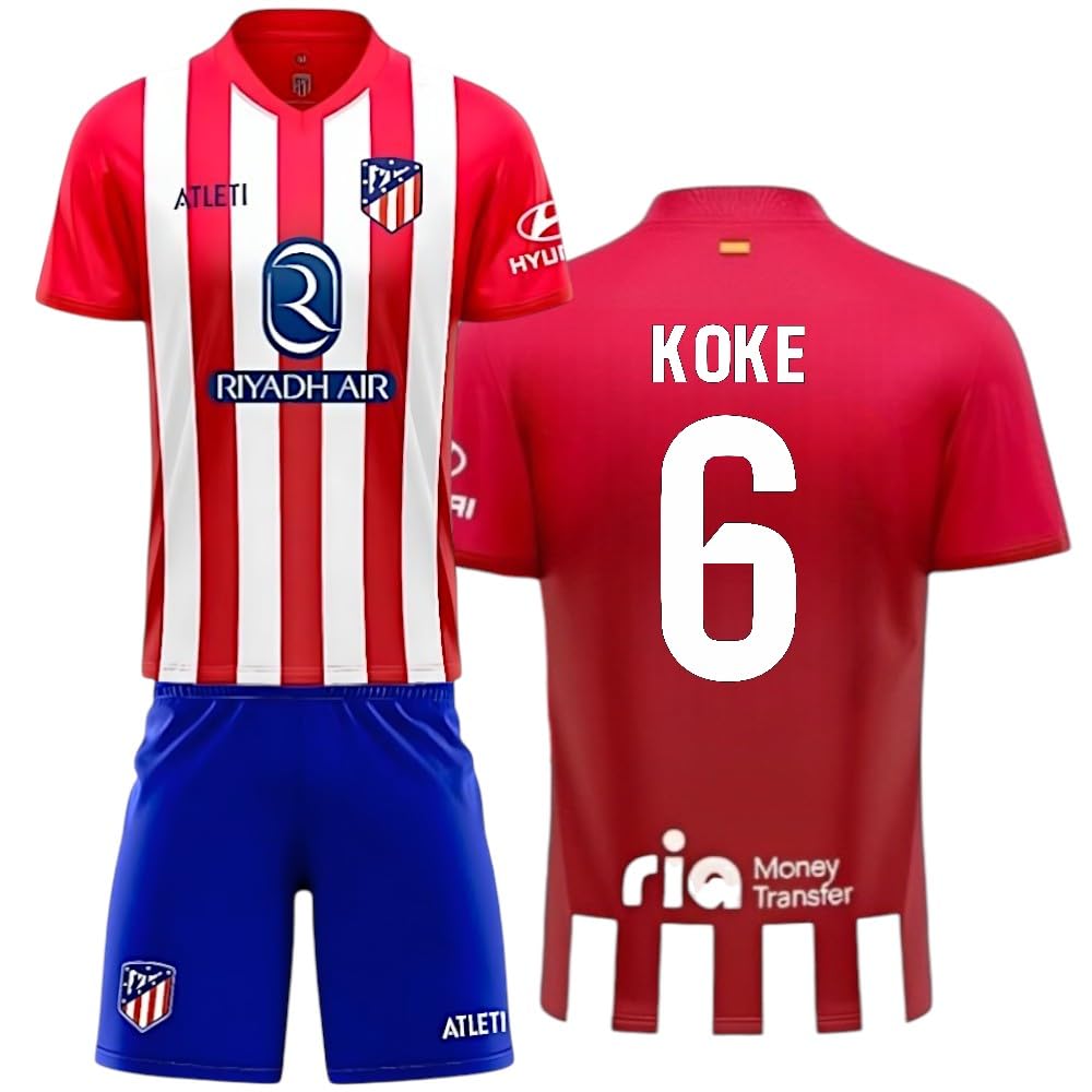 Genérico Atlético de Madrid 23-24 Kit 1ª Koke - Infantil