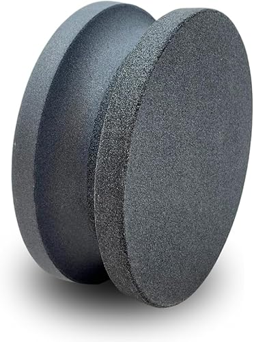 Muela abrasiva de piedra de afilado multiusos de los sacapuntas del carburo de silicio del hacha/del hacha de 4"