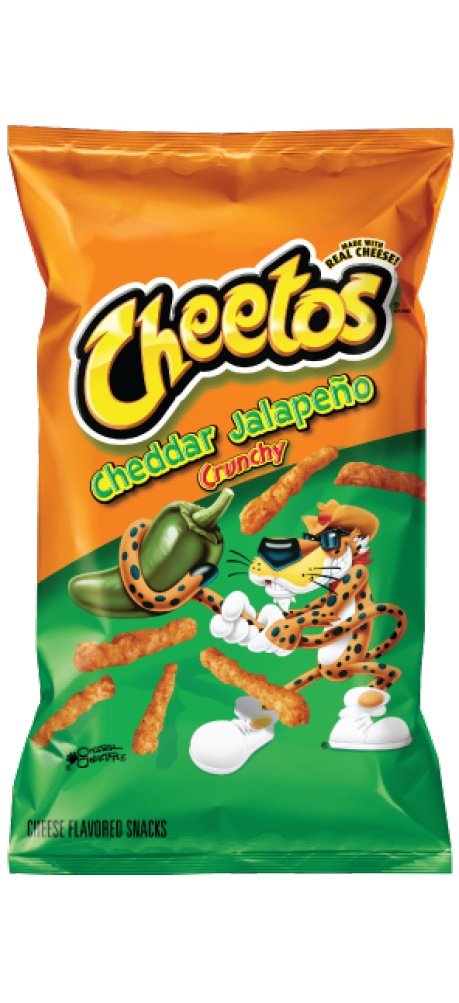 Cheddar Jalapeno Cheetos, 2 oz Bags (Pack of 48)