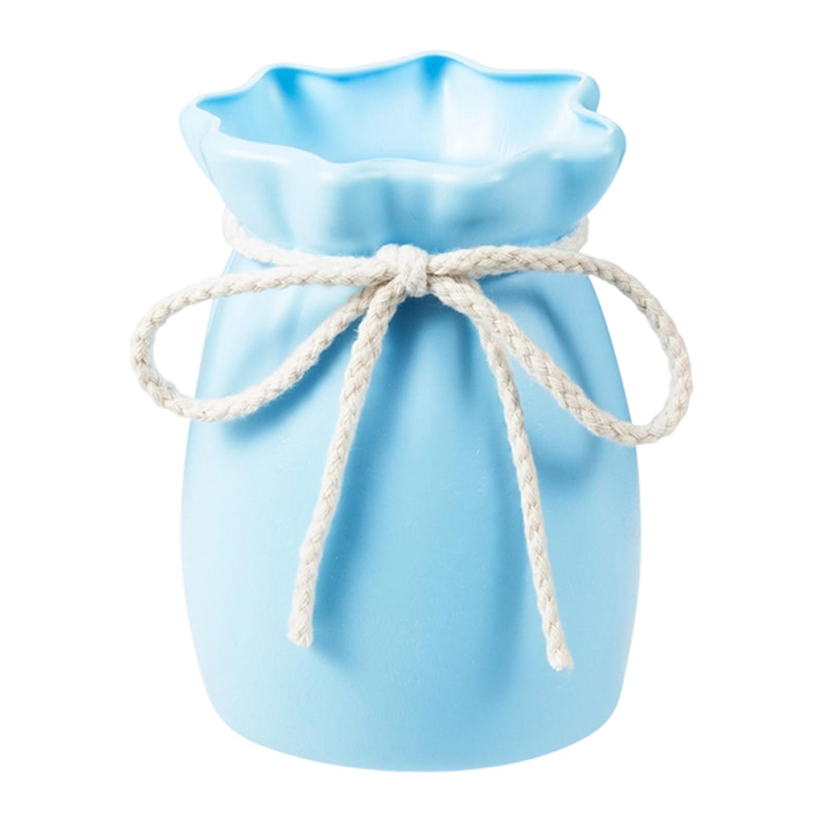 Limtula Decorative Vases Flower Arrangement Container Ceramic Look Unbreakable Vase Home Decors Centerpieces Decorative