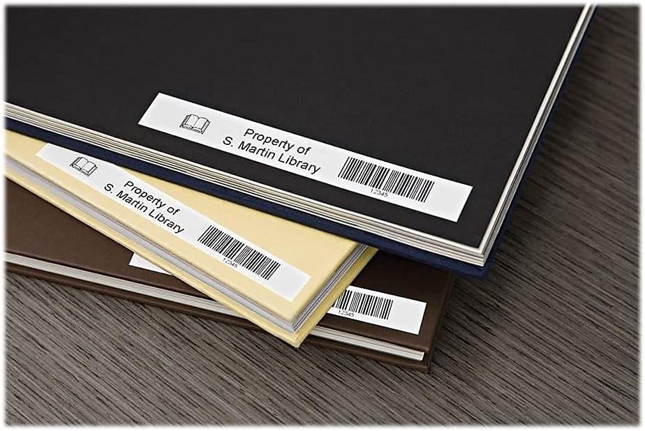 DYMO D1 High-Performance Polyester Removable Label Tape, 0.37" X 23 Ft, Black On White - Image 5