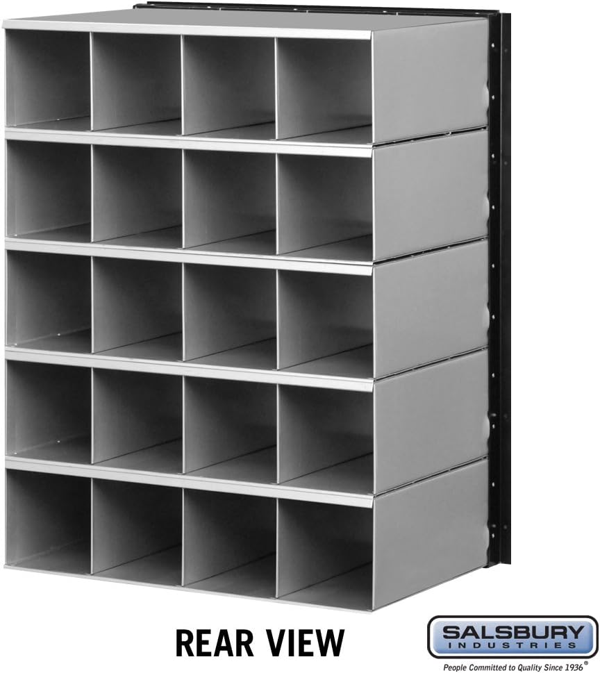 Salsbury Industries 2220 Standard System Aluminum Mailbox with 20 Doors