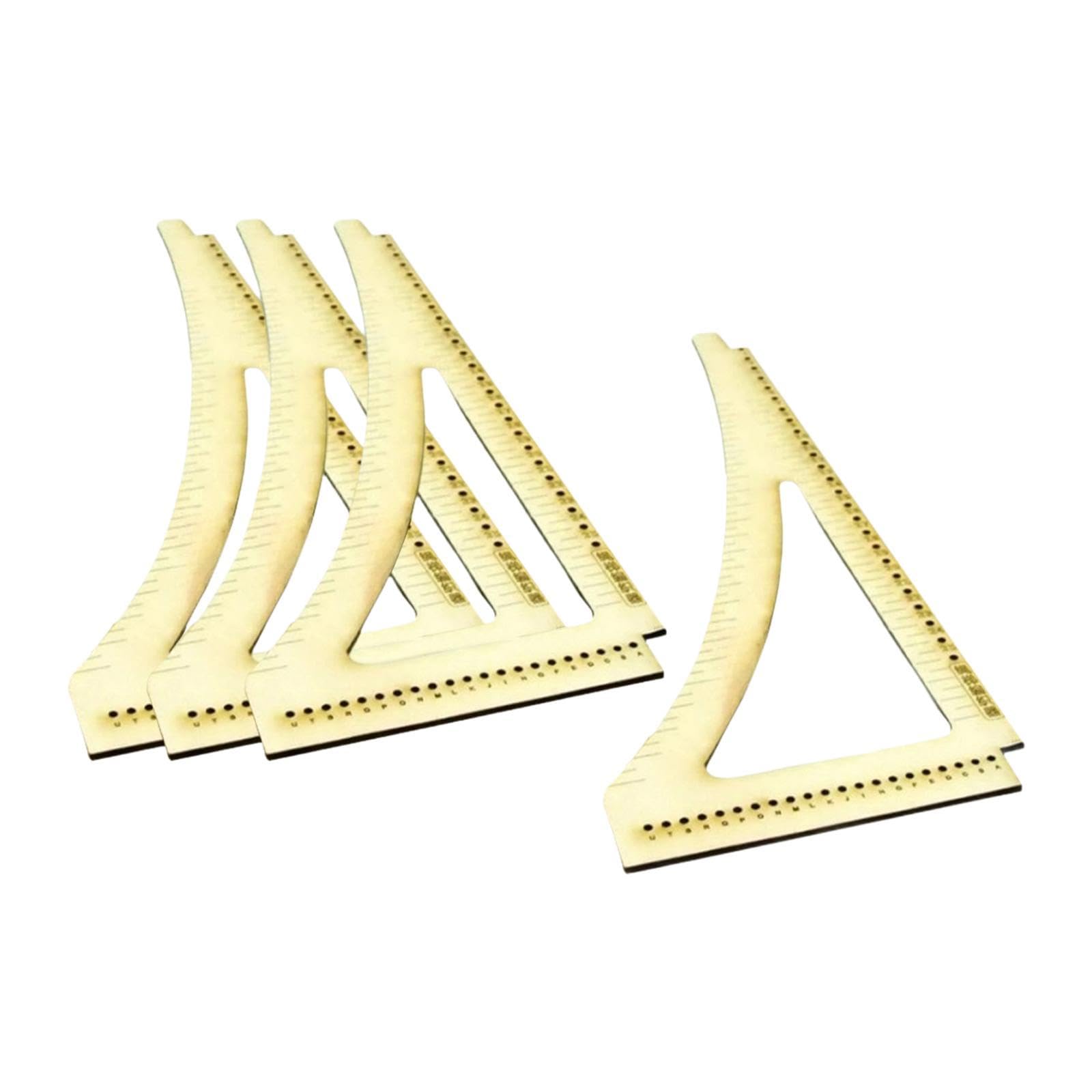 Qianly Herramienta de Construcción de Maquetas de Barcos Antiguos, Accesorios Portátiles de Doble Cara para Bricolaje.