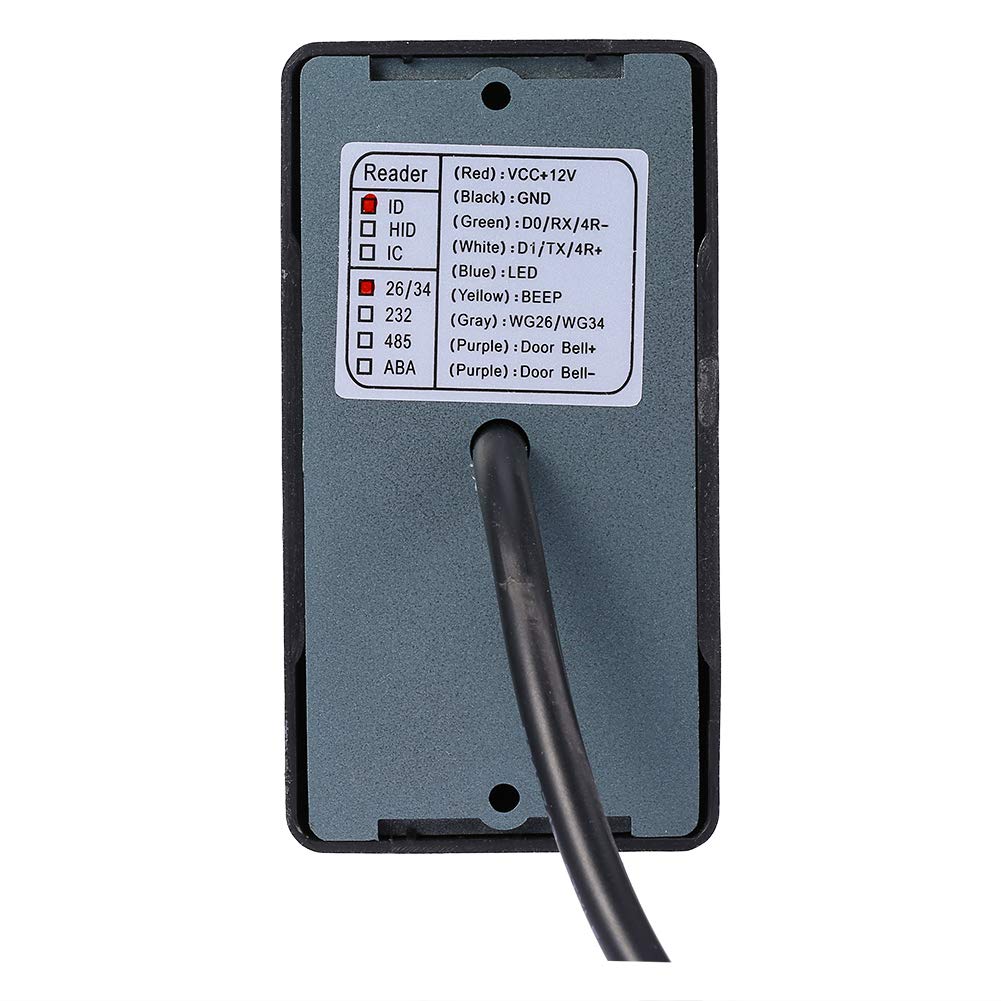 Sicherheit RFID EM ID-Kartenleser 125KHz Wiegand 26 Wasserdicht