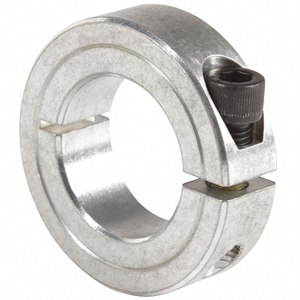 Climax Metal H1C-018-A Shaft Collar, Aluminum, 3/16